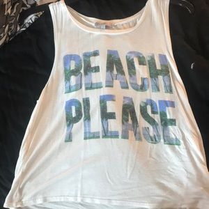 Beach Please Tank Top